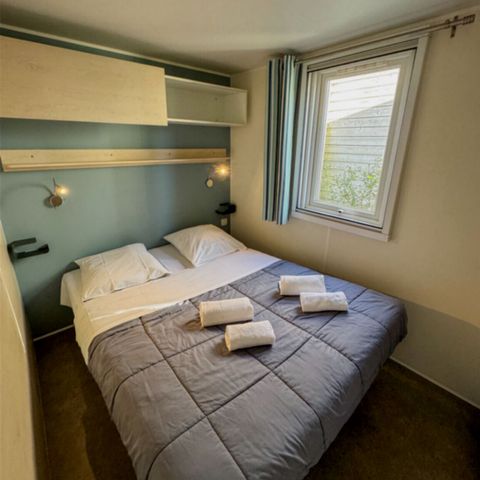 Stacaravan 4 personen - 2 Standaard kamers voor 4 personen.