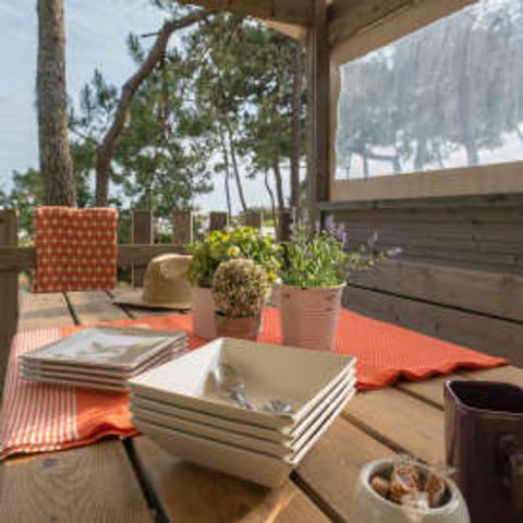 Safaritent 6 personen - Lodge Sweet Home 4/6p 2ch ****