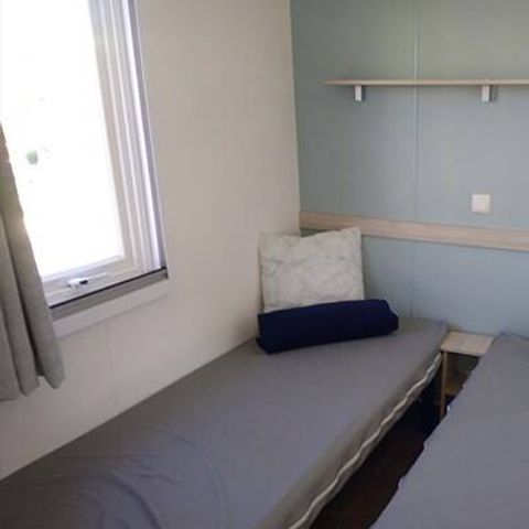 Stacaravan 4 personen - Klassiek | 2 Slaapkamers | 4 Pers | Verhoogd terras | Airconditioning