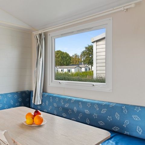 Stacaravan 6 personen - Klassiek | 3 slaapkamers | 6 pers | Verhoogd terras | Airconditioning