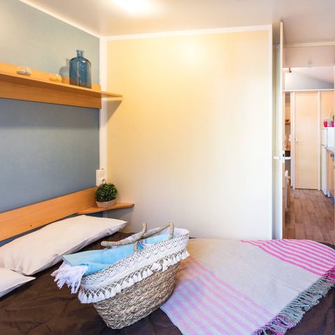 Stacaravan 4 personen - Stacaravan | Klassiek | 2 Slaapkamers | 4 Pers. | Single terras