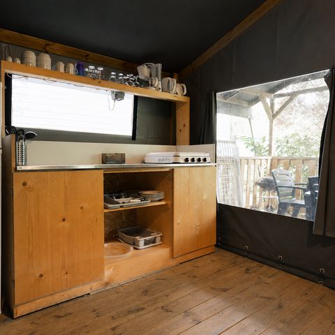 Glampingtent 4 personen - Bungalowtent Glamping Camomille