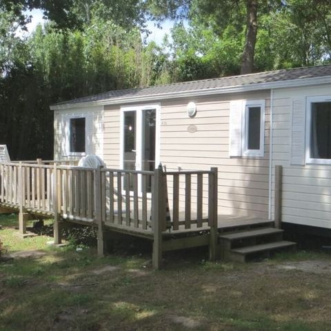 Stacaravan 8 personen - Comfort 8 personen 4 slaapkamers 40m².