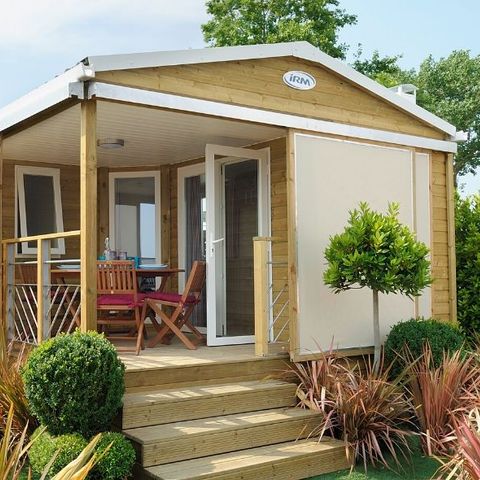 Stacaravan 6 personen - Evasion 6 personen 2 slaapkamers 28m², 2 badkamers