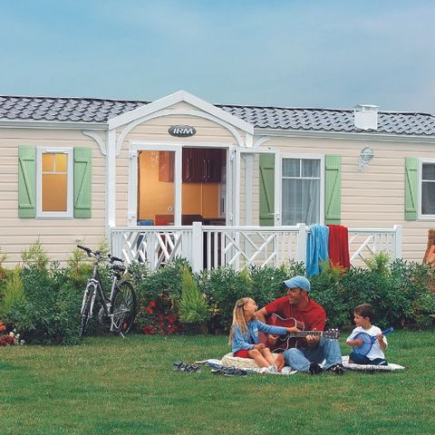Stacaravan 6 personen - Evasion 6 personen 2 slaapkamers 28m², 2 badkamers
