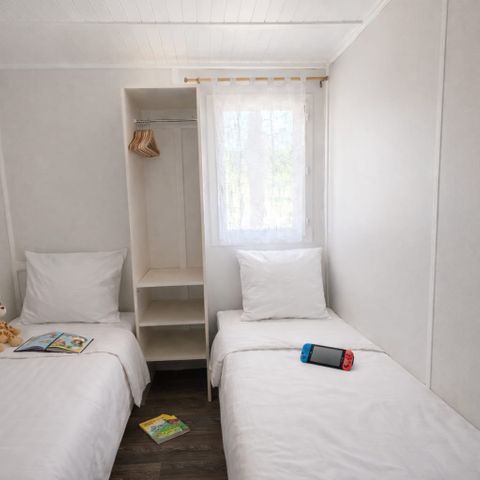 Chalet 4 personen - Chalet met 2 slaapkamers en airconditioning
