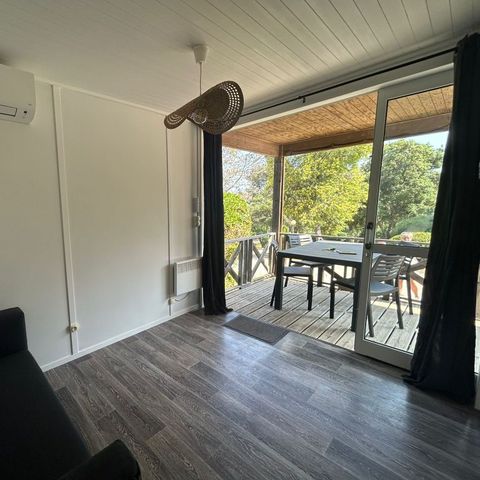 Chalet 4 personen - AIRCONDITIONING - TV - BEDLINNENPAKKET - HANDDOEKEN