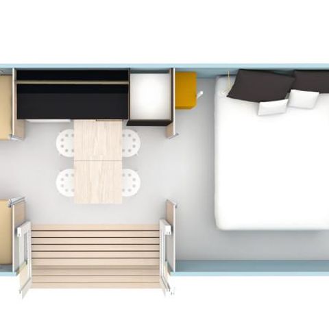 Glampingtent 4 personen - COCO SWEET zonder sanitair