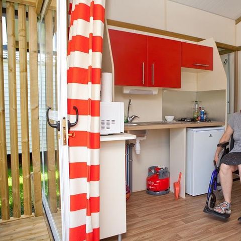 Chalet 3 personen - HANDI TOEGANG, PMR