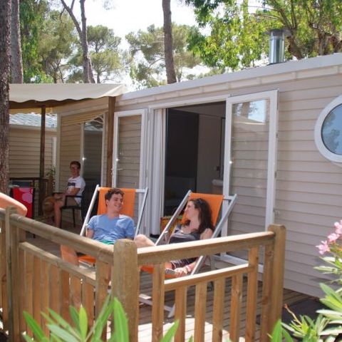 Stacaravan 6 personen - PORT-CROS