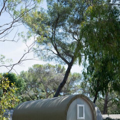Bungalowtent 4 personen - COCO SWEET (geen water, geen sanitaire voorzieningen)