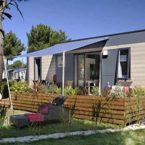 Stacaravan 5 personen - PREMIUM TAOS 2bed 5 pers met airconditioning
