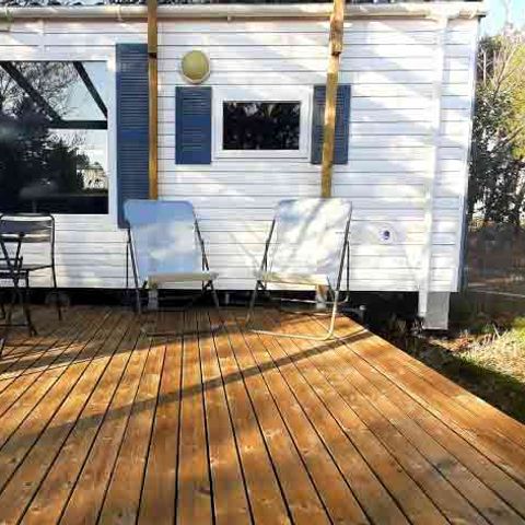 Stacaravan 4 personen - MH Les Chênes 4p 2Ch 1SdbClim