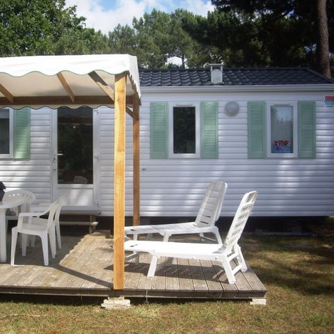 Stacaravan 6 personen - COMFORT