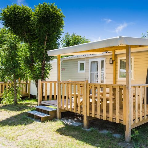 Stacaravan 5 personen - Comfort 4/5-persoons stacaravan met airconditioning (ca. 26 m²)