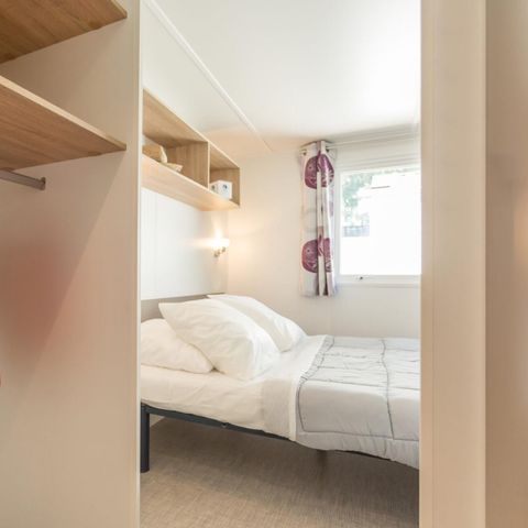 Stacaravan 7 personen - Comfort stacaravan voor 6/7 personen, airconditioning (ca. 32 m²)