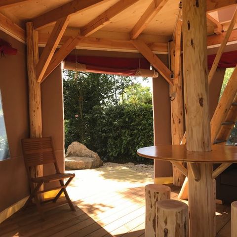 Accommodatie 4 personen - Wigwam