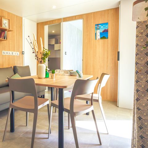 Stacaravan 6 personen - Stacaravan Select TV LV Plancha - 2 slaapkamers - 4/6 personen