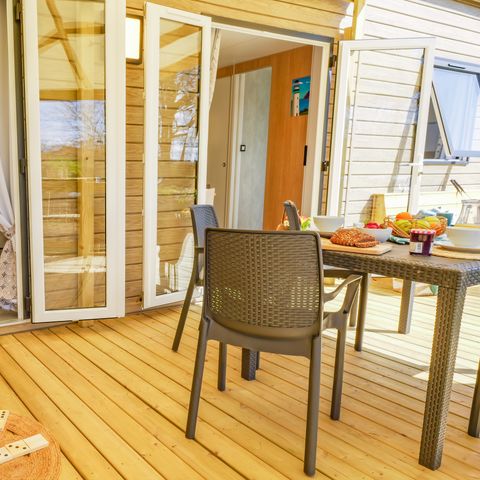 Stacaravan 6 personen - Stacaravan Select TV LV Plancha - 3 slaapkamers - 6 slaapplaatsen