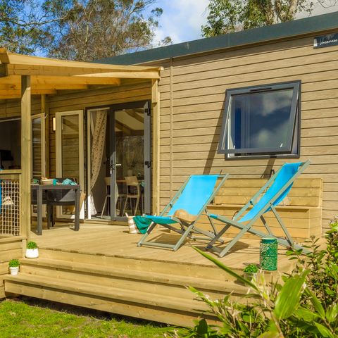 Stacaravan 6 personen - Stacaravan Select TV LV Plancha - 3 slaapkamers - 6 slaapplaatsen