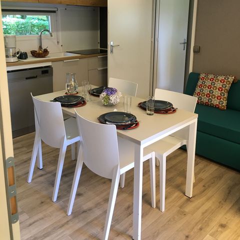 Stacaravan 4 personen - Gabare Premium 37m² - 2 kamers - 4/6 pers