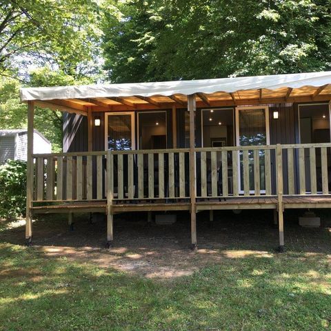 Stacaravan 4 personen - Stacaravan Gabare Premium 37m² - 2 kamers 4/6 pers