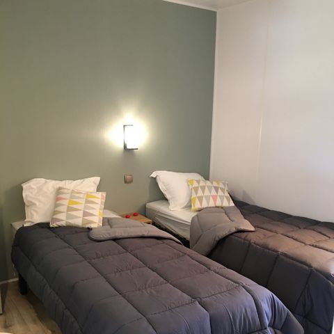 Stacaravan 4 personen - Stacaravan Gabare Premium 37m² - 2 kamers 4/6 pers