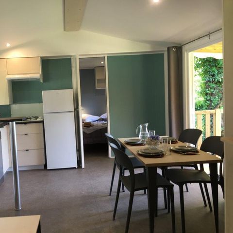 Stacaravan 6/8 personen - Aqua Premium 41 m² - 3 slaapkamers