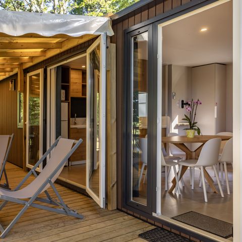 Stacaravan 6 personen - Stacaravan Premium Evasion 45m² (3 kamers) 6 pers