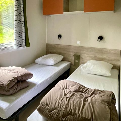 Stacaravan 8 personen - Stacaravan Premium Rouffiac 41m² (3 kamers) 6/8 pers