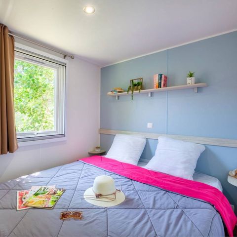 Stacaravan 5 personen - Comfort | 2 Slaapkamers | 5 Pers | Verhoogd terras | Airconditioning | TV