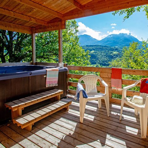 Chalet 6 personen - Premium cottage + spa
