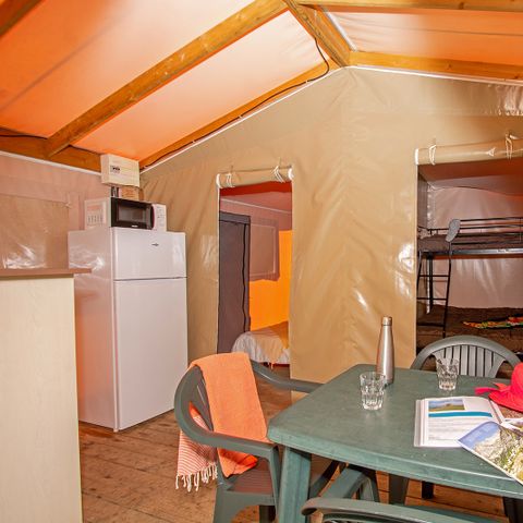 Safaritent 5 personen - Lodge zonder sanitair
