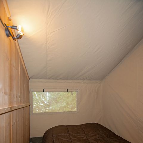 Safaritent 5 personen - Premium lodgetent met sanitair voor 5 personen