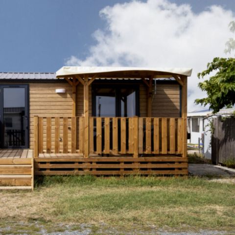 Stacaravan 4 personen - Premium 2 slaapkamers zaterdag met airconditioning