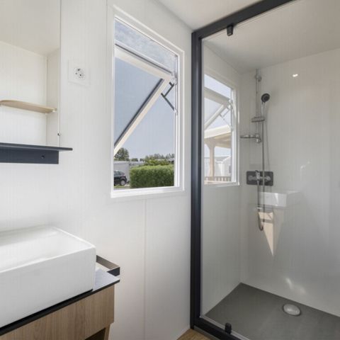 Stacaravan 4 personen - Premium 2 slaapkamers zaterdag met airconditioning