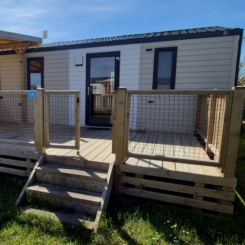 Stacaravan 6 personen - Comfort + 3 slaapkamers zaterdag