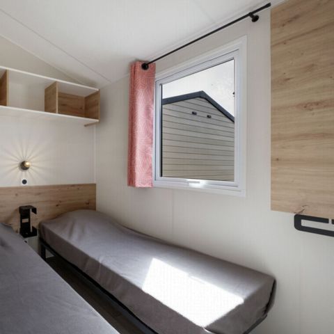 Stacaravan 6 personen - Comfort + 3 slaapkamers zaterdag