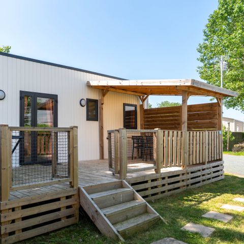 Stacaravan 6 personen - Premium 3 slaapkamers zaterdag met airconditioning