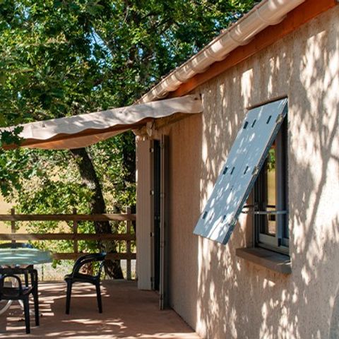 Stacaravan 6 personen - 2 Slaapkamers | 4/6 Pers. | Verhoogd terras | TV