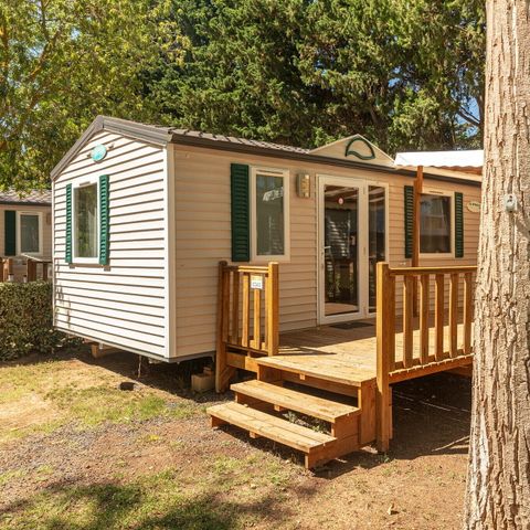 Stacaravan 6 personen - Stacaravan | Classic XL | 3 slaapkamers | 6 pers. | Verhoogd terras niet overdekt | Airconditioning