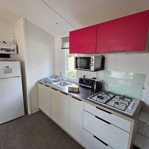 Stacaravan 6 personen - Mobile-home | Comfort | 2 Slaapkamers | 4/6 Pers. | Single terras | Air-con.