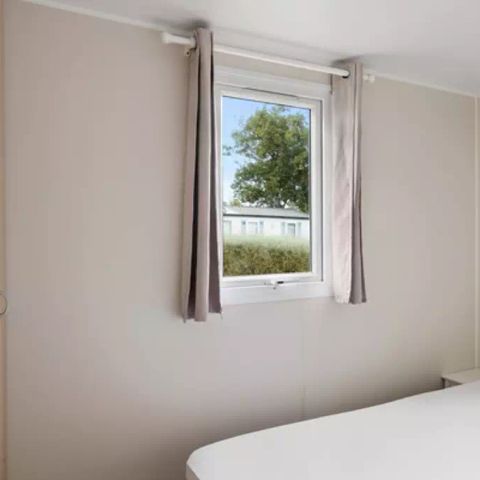 Stacaravan 6 personen - Mobile-home | Comfort | 2 slaapkamers | 4/6 pers. | Verhoogd terras | Airconditioning | TV