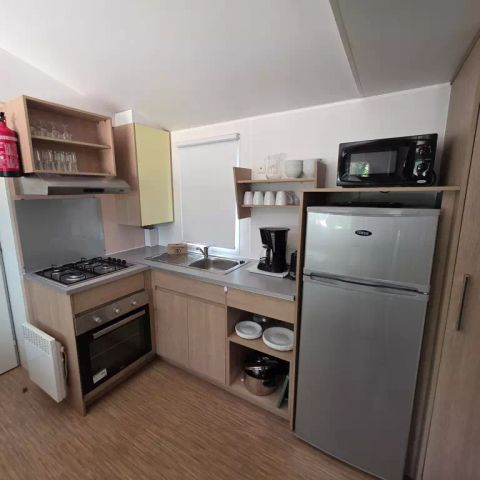Stacaravan 6 personen - Mobile-home | Comfort | 3 Slaapkamers | 6 Pers. | Terras Lounge | Klimaat.
