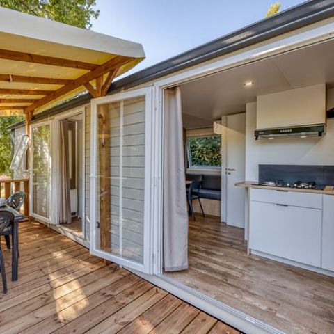 Stacaravan 4 personen - Confort+ 2 slaapkamers 4 personen
