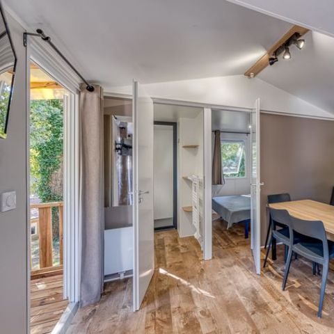 Stacaravan 4 personen - Confort+ 2 slaapkamers 4 personen