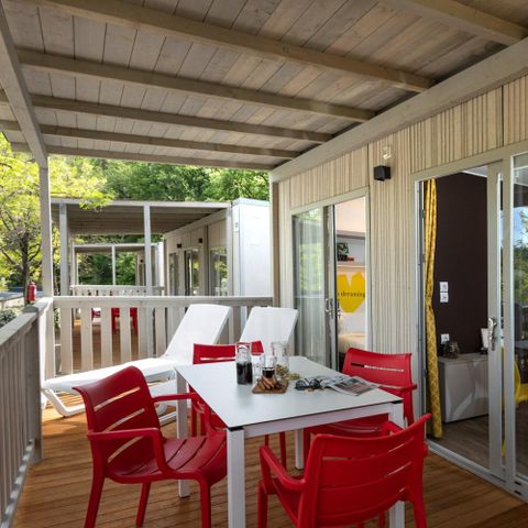 Stacaravan 5 personen - hu Stay Premium L Chalet Superior