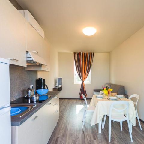 Appartement 4 personen - tweedelig bovenstuk