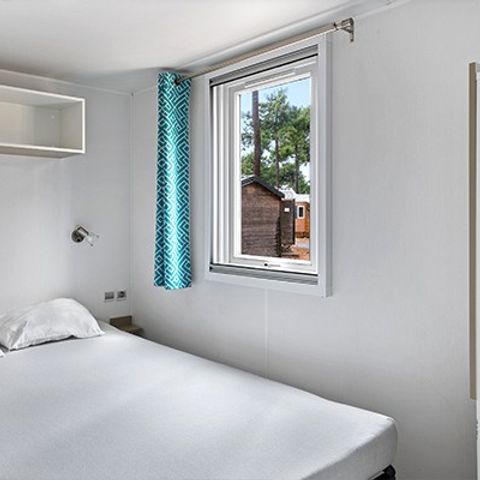 Stacaravan 4 personen - Comfort | 2 Slaapkamers | 4 Pers | Eenpersoons terras | Airconditioning | TV