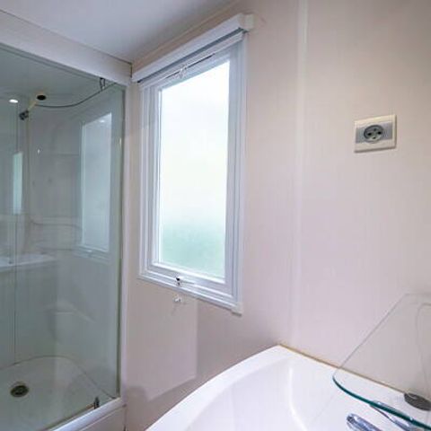 Bungalow 4 personen - Stacaravan | Klassiek | 2 Slaapkamers | 4 Pers. | Single terras
